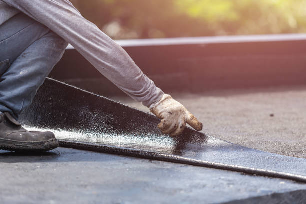 Professional Waterproofing technician working in Matthews, NC